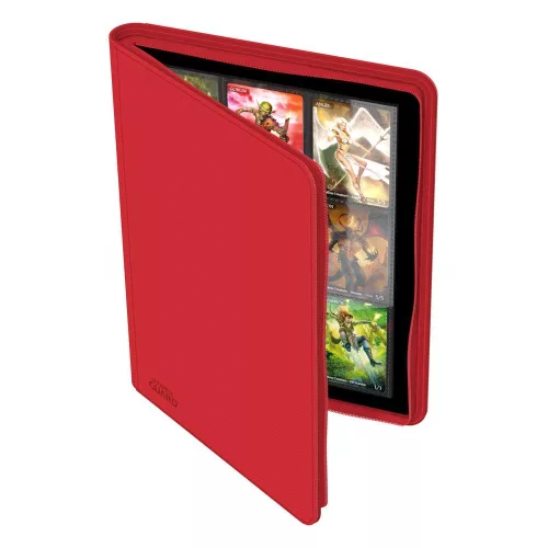 Ultimate Guard Zipfolio 360 - 18-Pocket XenoSkin Red