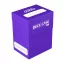 Ultimate Guard Deck Case 80+ Standard Size Purple