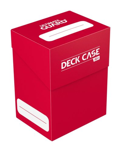 Ultimate Guard Deck Case 80+ Standard Size Red