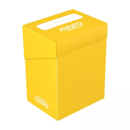 Ultimate Guard Deck Case 80+ Standard Size Yellow