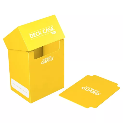 Ultimate Guard Deck Case 80+ Standard Size Yellow