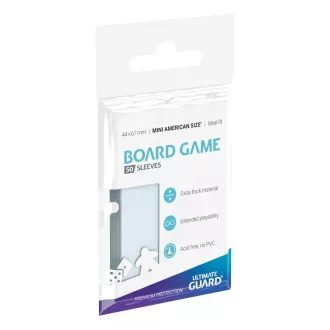   Ultimate Guard Premium Soft Sleeves for Board Game Cards Mini American (50)