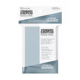   Ultimate Guard Premium Soft Sleeves for Board Game Cards Standard European (50)