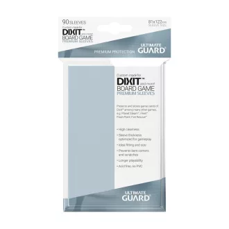   Ultimate Guard Premium Soft Sleeves for Board Game Cards Dixit™ (90)