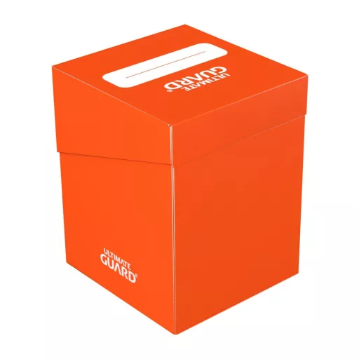 Ultimate Guard Deck Case 100+ Standard Size Orange