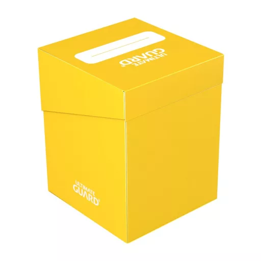 Ultimate Guard Deck Case 100+ Standard Size Yellow