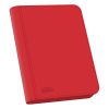 Ultimate Guard Zipfolio 160 - 8-Pocket XenoSkin Red