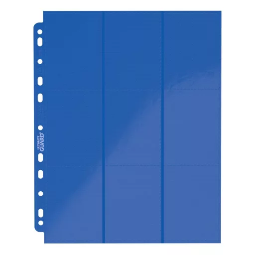 Ultimate Guard 18-Pocket Pages Side-Loading Blue (10)