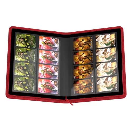 Ultimate Guard Zipfolio 320 - 16-Pocket XenoSkin Red