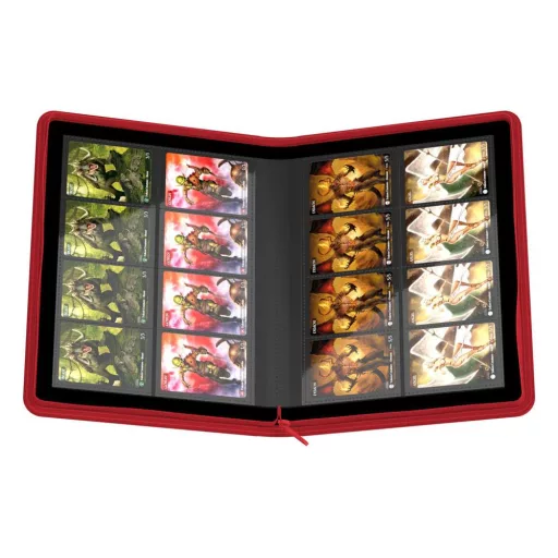 Ultimate Guard Zipfolio 320 - 16-Pocket XenoSkin Red