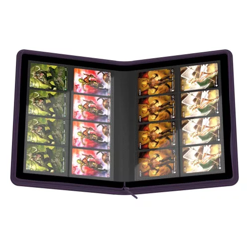 Ultimate Guard Zipfolio 320 - 16-Pocket XenoSkin Purple