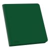 Ultimate Guard Zipfolio 480 - 24-Pocket XenoSkin (Quadrow) - Green