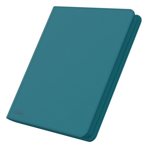 Ultimate Guard Zipfolio 480 - 24-Pocket XenoSkin (Quadrow) - Petrol Blue