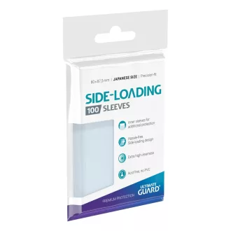   Ultimate Guard Precise-Fit Sleeves Side-Loading Japanese Size Transparent (100)