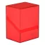 Ultimate Guard Boulder Deck Case 80+ Standard Size Ruby