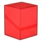 Ultimate Guard Boulder Deck Case 100+ Standard Size Ruby