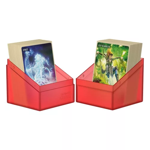 Ultimate Guard Boulder Deck Case 100+ Standard Size Ruby