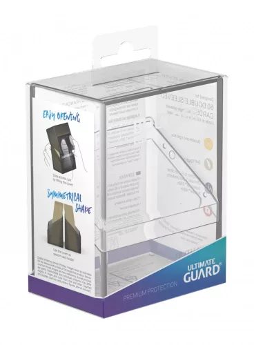 Ultimate Guard Boulder Deck Case 60+ Standard Size Clear