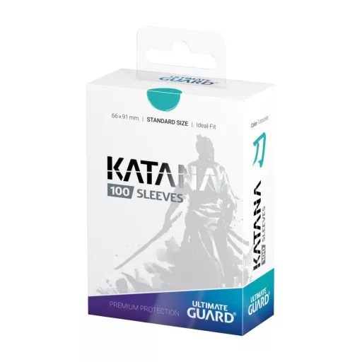 Ultimate Guard Katana Sleeves Standard Size Turquoise (100)