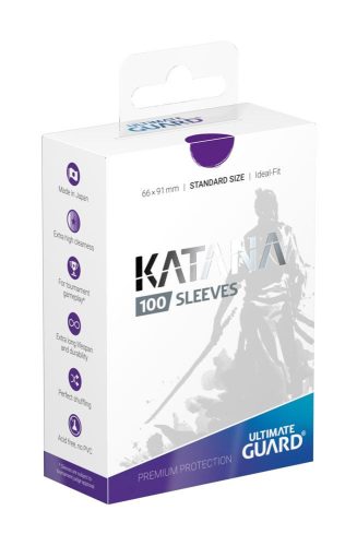 Ultimate Guard Katana Sleeves Standard Size Purple (100)