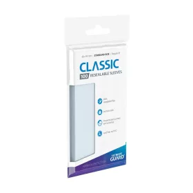   Ultimate Guard Classic Sleeves Resealable Standard Size Transparent (100)