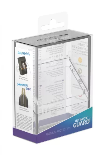 Ultimate Guard Boulder Deck Case 40+ Standard Size Clear