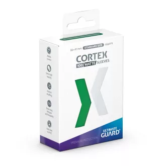  Ultimate Guard Cortex Sleeves Standard Size Matte Green (100)