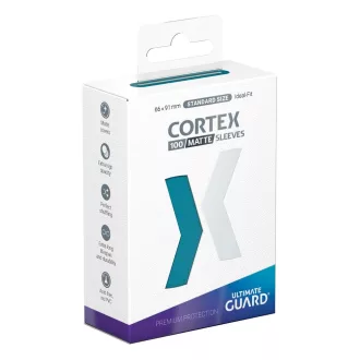  Ultimate Guard Cortex Sleeves Standard Size Matte Petrol (100)