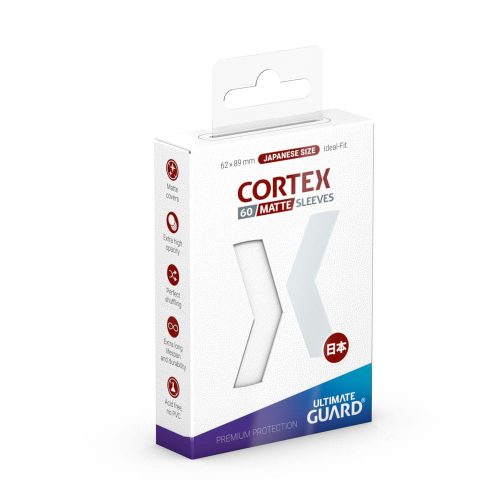 Ultimate Guard Cortex Sleeves Japanese Size Matte  White (60)