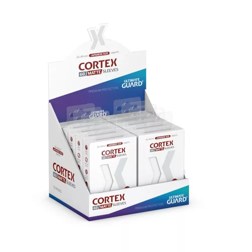 Ultimate Guard Cortex Sleeves Japanese Size Matte  White (60)