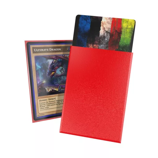 Ultimate Guard Cortex Sleeves Japanese Size Matte  Red (60)