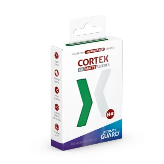   Ultimate Guard Cortex Sleeves Japanese Size Matte  Green (60)