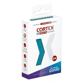   Ultimate Guard Cortex Sleeves Japanese Size Matte Petrol (60)