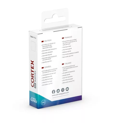 Ultimate Guard Cortex Sleeves Japanese Size White (60)