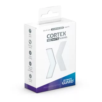   Ultimate Guard Cortex Sleeves Standard Size Matte Transparent (100)