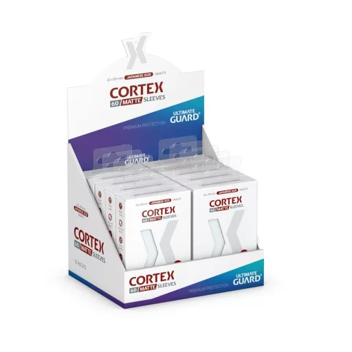 Ultimate Guard Cortex Sleeves Japanese Size Matte  Transparent (60)
