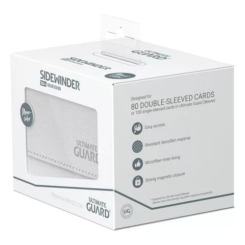 Ultimate Guard Sidewinder 80+ XenoSkin Monocolor White