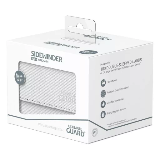 Ultimate Guard Sidewinder 100+ XenoSkin Monocolor White