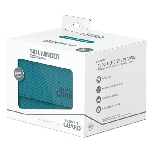 Ultimate Guard Sidewinder 100+ XenoSkin Monocolor Petrol