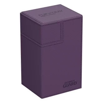  Ultimate Guard Flip'n'Tray 80+ XenoSkin Monocolor Purple