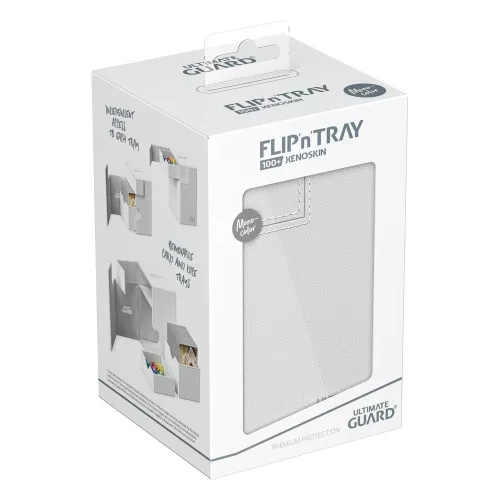 Ultimate Guard Flip'n'Tray 100+ XenoSkin Monocolor White
