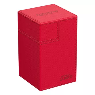   Ultimate Guard Flip'n'Tray 100+ XenoSkin Monocolor Red