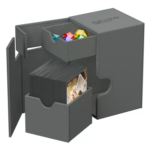 Ultimate Guard Flip'n'Tray 100+ XenoSkin Monocolor Grey