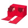 Ultimate Guard Twin Flip'n'Tray 160+ XenoSkin Monocolor Red