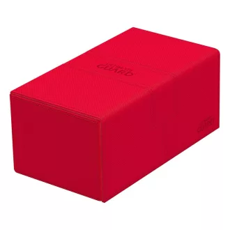   Ultimate Guard Twin Flip'n'Tray 200+ XenoSkin Monocolor Red