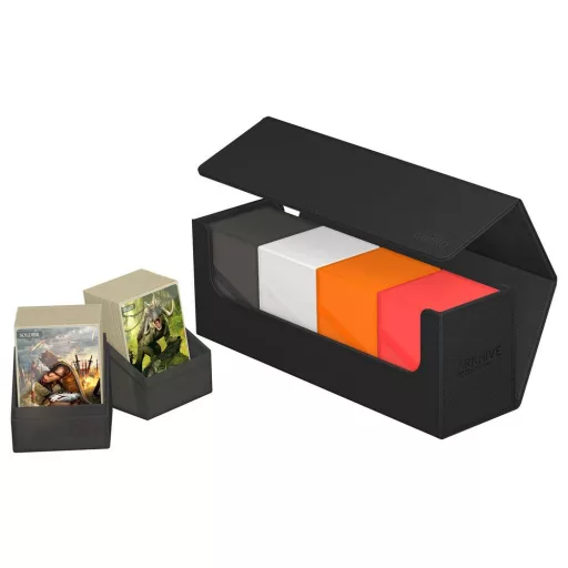 Ultimate Guard Arkhive 400+ XenoSkin Monocolor Black
