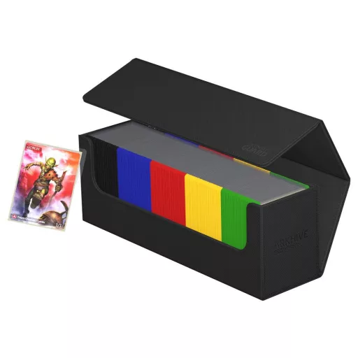 Ultimate Guard Arkhive 400+ XenoSkin Monocolor Black