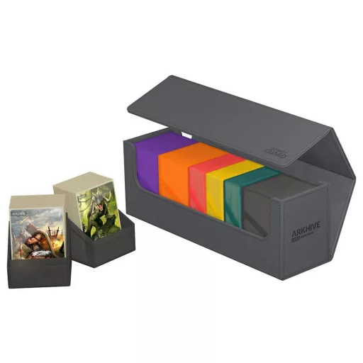 Ultimate Guard Arkhive 400+ XenoSkin Monocolor Grey