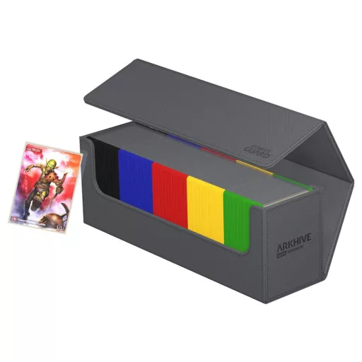 Ultimate Guard Arkhive 400+ XenoSkin Monocolor Grey