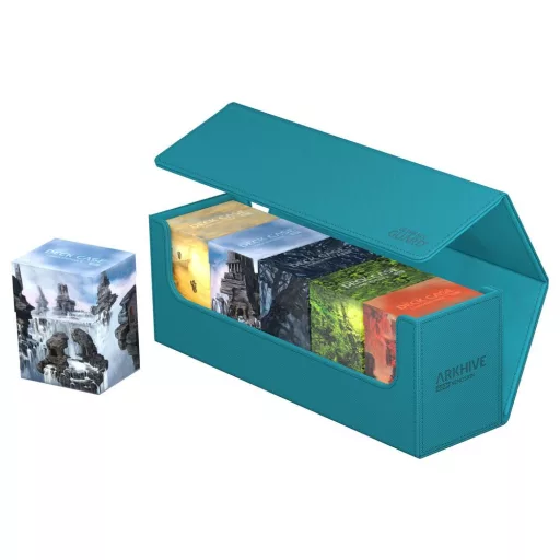 Ultimate Guard Arkhive 400+ XenoSkin Monocolor Petrol